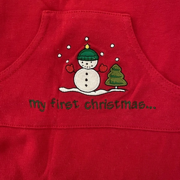 Baby’s First Christmas Romper - Picture 2 of 4